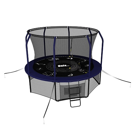 Батут UNIX line SUPREME GAME 10 ft (blue) Батут UNIX line SUPREME GAME 10 ft (blue)