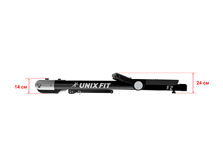 Беговая дорожка UNIX Fit Hi-tech F2 тёмная буря