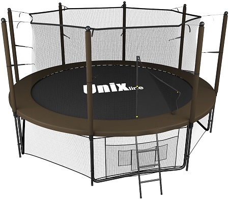 Батут UNIX line Black&Brown 10 ft (inside) Батут UNIX line Black&Brown 10 ft (inside)