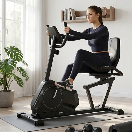 Горизонтальный велотренажер UNIX Fit BR-390