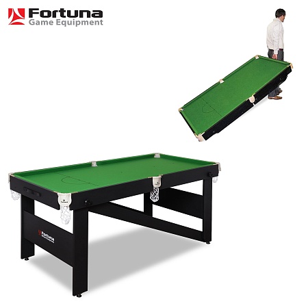 Бильярдный стол Fortuna Hobby BF-530R Русская Пирамида 5фт с комплектом аксессуаров Бильярдный стол Fortuna Hobby BF-530R Русская Пирамида 5фт с комплектом аксессуаров