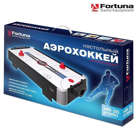 Аэрохоккей Fortuna HR-30 Power Play Hybrid настольный 86х43х15см Аэрохоккей Fortuna HR-30 Power Play Hybrid настольный 86х43х15см