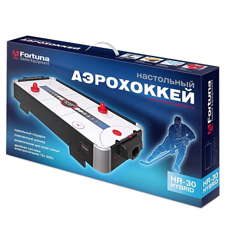 Аэрохоккей Fortuna HR-30 Power Play Hybrid настольный 86х43х15см Аэрохоккей Fortuna HR-30 Power Play Hybrid настольный 86х43х15см