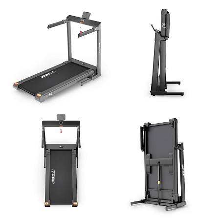 Беговая дорожка UNIX Fit Hi-tech F4 космический серый Беговая дорожка UNIX Fit Hi-tech F4 космический серый