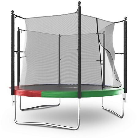 Батут UNIX Line Simple 10 ft (305 см) с внутренней защитной сеткой, цветной Батут UNIX Line Simple 10 ft (305 см) с внутренней защитной сеткой, цветной