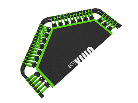 Батут UNIX line FITNESS Green (130 cm) Батут UNIX line FITNESS Green (130 cm)