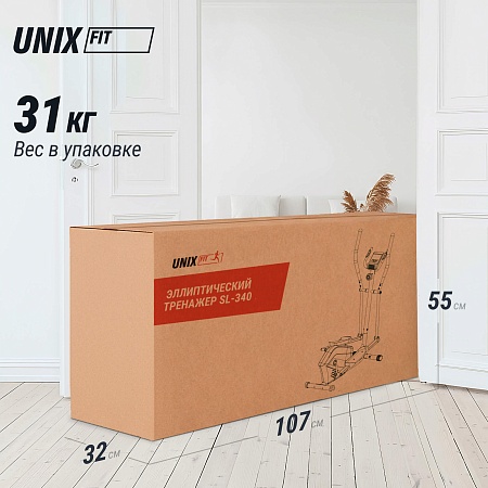 Эллиптический тренажер UNIX Fit SL-340 Эллиптический тренажер UNIX Fit SL-340