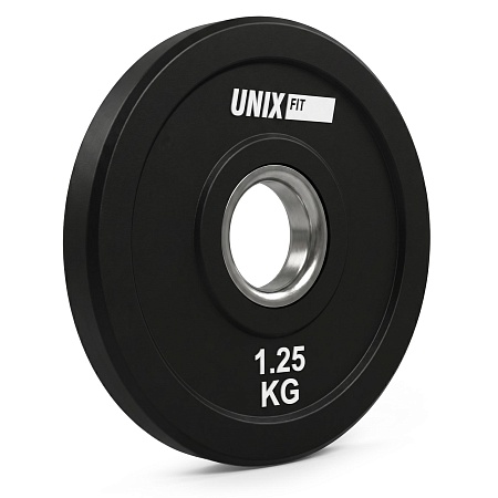 Диск обрезиненный UNIX Fit PRO 1,25 кг, 51 мм, 1 шт. Диск обрезиненный UNIX Fit PRO 1,25 кг, 51 мм, 1 шт.