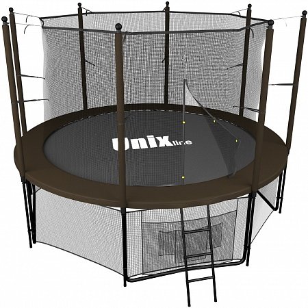 Батут UNIX line Black&Brown 8 ft (inside) Батут UNIX line Black&Brown 8 ft (inside)