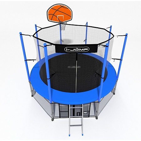 Батут i-Jump Basket 12ft blue Батут i-Jump Basket 12ft blue