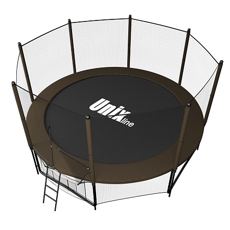 Батут UNIX line Black&Brown 10 ft (outside) Батут UNIX line Black&Brown 10 ft (outside)