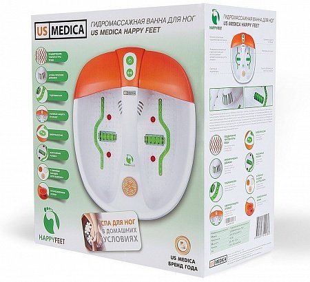 Гидромассажная ванна для ног US MEDICA Happy Feet