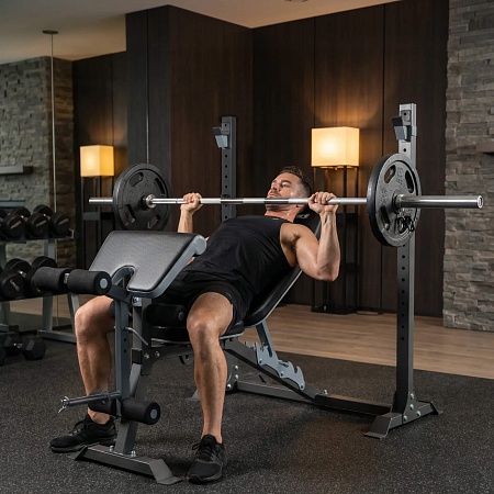 Скамья силовая со стойками UNIX Fit Bench 130DD
