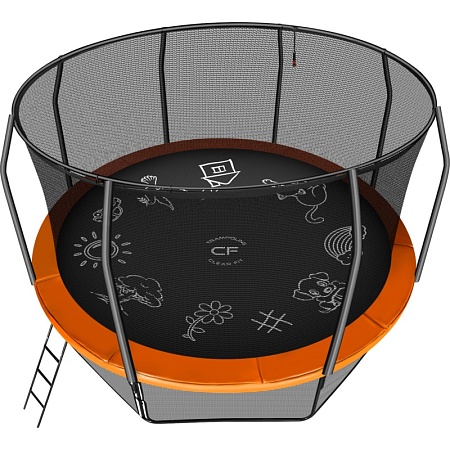Каркасный батут Clear Fit FamilyHop 12Ft Каркасный батут Clear Fit FamilyHop 12Ft