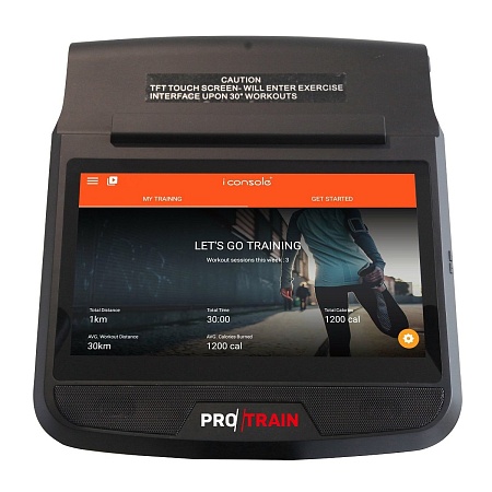Велотренажер Protrain K9003RW-TFT, горизонтальный