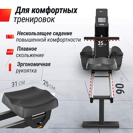 Гребной тренажер UNIX Fit водный / Water Rower 340 Гребной тренажер UNIX Fit водный / Water Rower 340