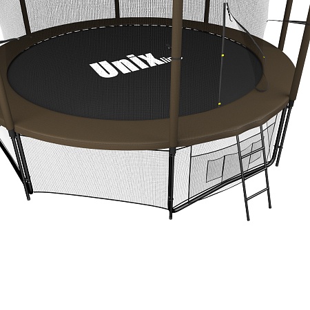 Батут UNIX line Black&Brown 12 ft (inside) Батут UNIX line Black&Brown 12 ft (inside)