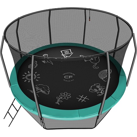 Каркасный батут Clear Fit FamilyHop 10Ft Каркасный батут Clear Fit FamilyHop 10Ft