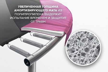 Батут Hasttings Classic Game Pink (1,82 м)