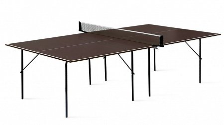 Теннисный стол влагостойкий "Start Line Hobby-2 Outdoor" (273 х 150 х 76 см), коричневый Теннисный стол влагостойкий "Start Line Hobby-2 Outdoor" (273 х 150 х 76 см), коричневый