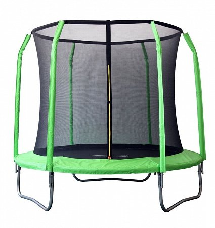 Батут с защитной сеткой внутрь, салатовый Sport Elite 2,44м GB30201-8 FT