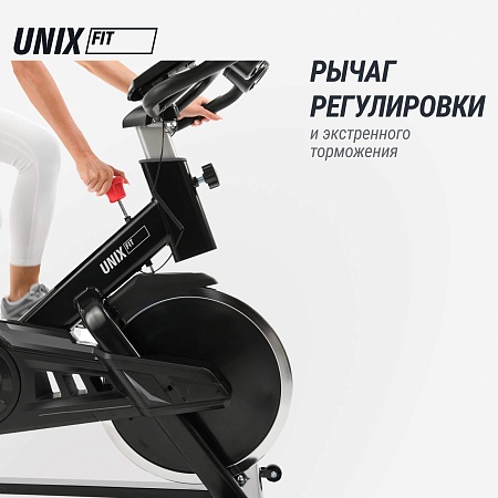 Велотренажер Спин-байк UNIX Fit SB-500 черный Велотренажер Спин-байк UNIX Fit SB-500 черный