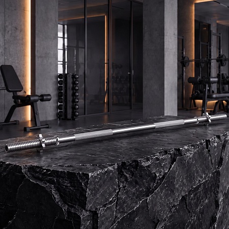 Гриф прямой хромированный UNIX Fit 1,8 м / 25 мм Гриф прямой хромированный UNIX Fit 1,8 м / 25 мм