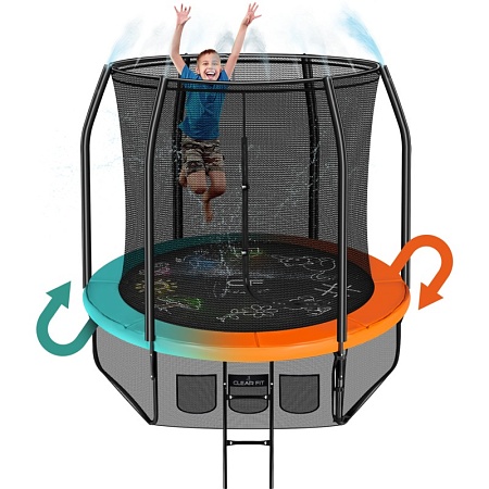 Каркасный батут Clear Fit FamilyHop 8Ft Каркасный батут Clear Fit FamilyHop 8Ft