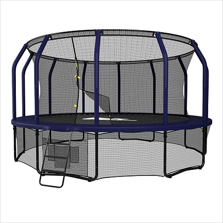 Батут UNIX line SUPREME GAME 14 ft (blue) Батут UNIX line SUPREME GAME 14 ft (blue)