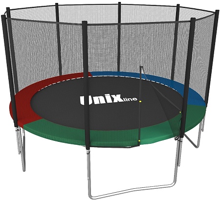 Батут UNIX line Simple 6 ft Color (outside) Батут UNIX line Simple 6 ft Color (outside)