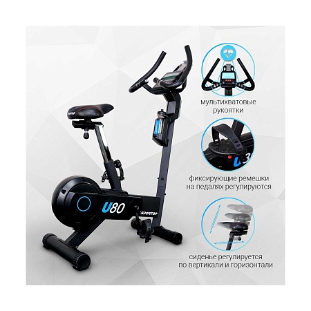 Велотренажер Sportop U80-LCD, вертикальный Велотренажер Sportop U80-LCD, вертикальный