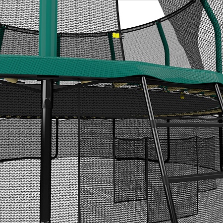 Батут UNIX line SUPREME GAME 14 ft (green) Батут UNIX line SUPREME GAME 14 ft (green)