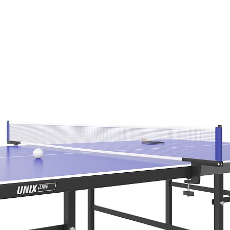 Теннисный стол UNIX Line для помещений Indoor 16 мм MDF синий Теннисный стол UNIX Line для помещений Indoor 16 мм MDF синий