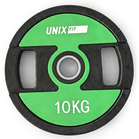 Набор дисков уретановых с хватом UNIX Fit PRO от 2,5 до 25 кг, 6 шт. Набор дисков уретановых с хватом UNIX Fit PRO от 2,5 до 25 кг, 6 шт.