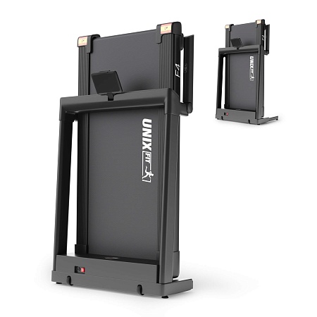 Беговая дорожка UNIX Fit Hi-tech F4 космический серый Беговая дорожка UNIX Fit Hi-tech F4 космический серый