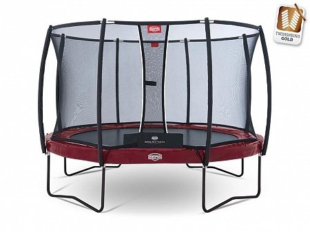 Батут Berg Elite+380 (красный) + защ. сеткой Т-серия Батут Berg Elite+380 (красный) + защ. сеткой Т-серия