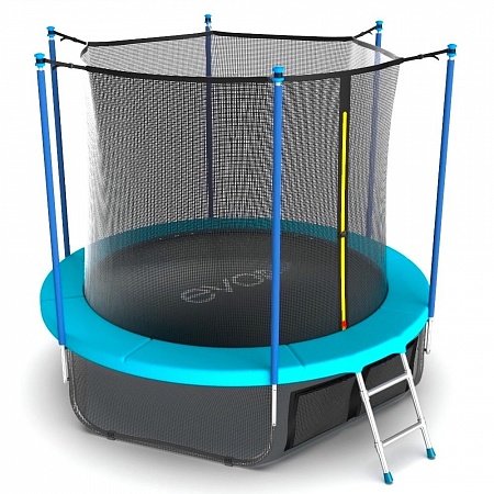 Батут EVO JUMP Internal 8ft (Wave) + нижняя сеть