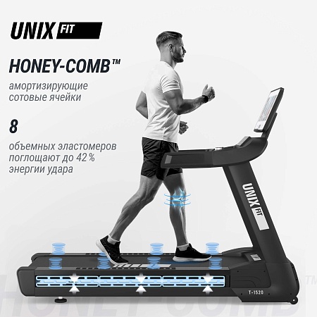 Беговая дорожка UNIX Fit T-1520 PRO (21" TFT) Беговая дорожка UNIX Fit T-1520 PRO (21" TFT)