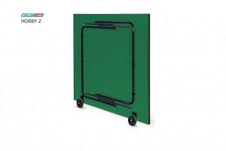 Теннисный стол для помещений "Start line Hobby-2 Indoor" (273 х 152,5 х 76 см) с колесами Теннисный стол для помещений "Start line Hobby-2 Indoor" (273 х 152,5 х 76 см) с колесами