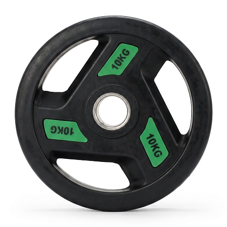 Диск обрезиненный c хватом UNIX Fit PRO 10 кг, 51 мм, 1 шт. Диск обрезиненный c хватом UNIX Fit PRO 10 кг, 51 мм, 1 шт.